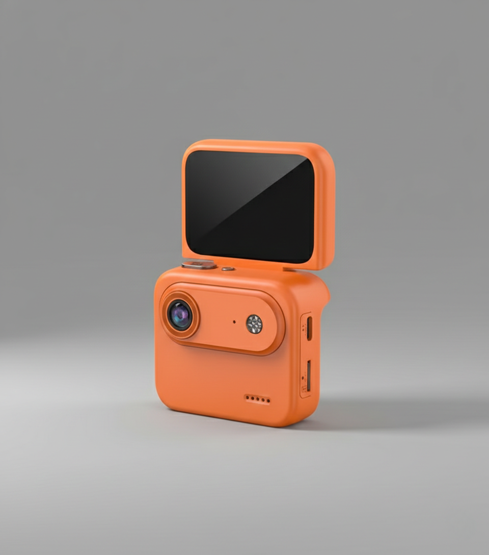 Origistudio Pocket Vlog Camera- 4K Action Camera with Stabilization