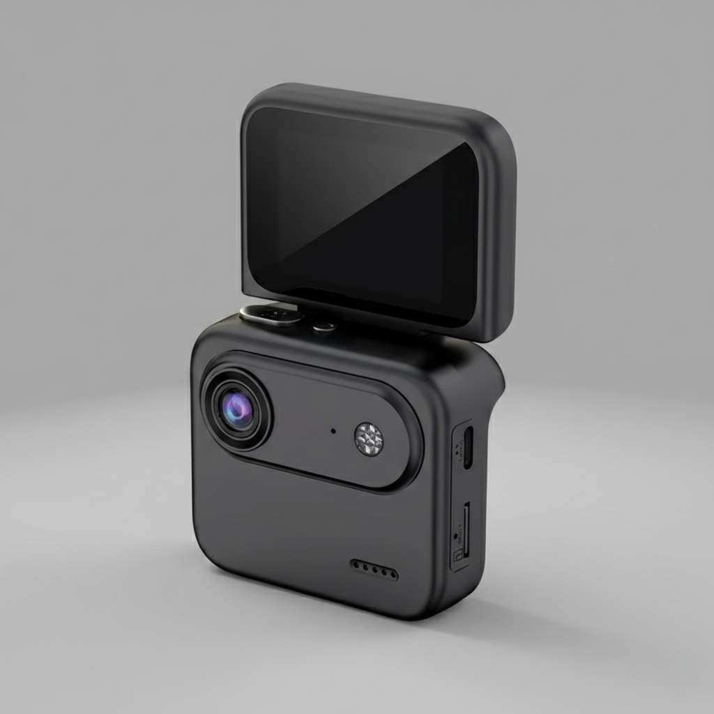 Origistudio Pocket Vlog Camera- 4K Action Camera with Stabilization
